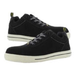 XYEHS OBELIX S3 Unisex Low Profile Suede Leather Safety Work Shoes with Aluminum Alloy Toe Cap, Rubber Outsole, Anti-puncture Aramid Midsole, Mesh Lining, Impact & Heat Resistant, Anti-Static - Image 2