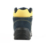 XYEHS Orion S1P Suede Leather Mid Top Safety Work Shoes with Steel Toe Cap & Midsole, PU Outsole, Mesh Lining, Impact & Puncture Resistant - Image 4