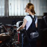 XYEHS P1000 Series PAPR Powered Air Purifying Respirator System Welding Helmet, Full Face Mask Respiratory Protection, 3 Adjustable Air Volume Control - Image 2