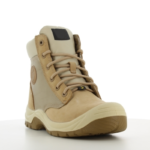 XYEHS RUSH S3 Breathable  Leather Mid Top Safety Work Shoes with Steel Toe Cap & Midsole, PU Outsole, Mesh Lining, Water, Impact & Puncture Resistant, Anti-Static - Image 2