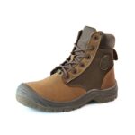 XYEHS RUSH S3 Breathable  Leather Mid Top Safety Work Shoes with Steel Toe Cap & Midsole, PU Outsole, Mesh Lining, Water, Impact & Puncture Resistant, Anti-Static - Image 4