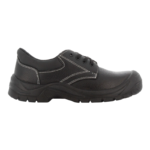 XYEHS SAFETYRUN S1P Leather Low Profile Safety Work Shoes with Steel Toe Cap & Midsole, PU Outsole, Mesh Lining, Impact & Puncture Resistant
