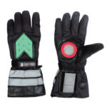XYEHS SXD-FGR-01 High Visibility Illuminated Electric Traffic Commanding Gloves with Built-in Infrared Carbon Fiber Heating Device & Smart Green & Red Lights, Traffic Control Safety - Image 2