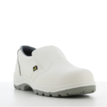 XYEHS X0500 S2 Low Profile Leather Safety Work Shoes with Steel Toe Cap, PU Outsole, Cambrella Lining, Water & Impact Resistant for Food Industry - Image 2