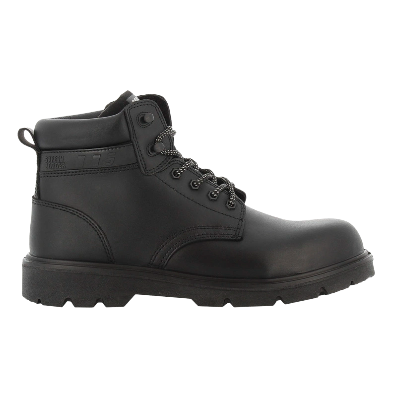 X1100N-S3 SAFETY SHOES_1_clipdrop-background-removal XYEHS X1100N S3 Mid-Top Leather Safety Shoes Work Boots with Composite Toe Cap, PU Outsole, Anti-Puncture Textile, Cambrella Lining, Puncture, Impact & Water Resistant - Image 1