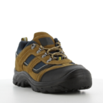 XYEHS X2020P31 S3 Suede Leather Low Profile Safety Work Shoes with Steel Toe Cap, PU Outsole, Mesh Lining, Water, Impact & Puncture Resistant Footwear - Image 2