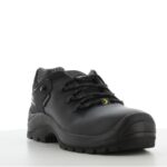 XYEHS X330 S3 Low Profile Heat Resistant Leather Safety Shoes with Composite Toe Cap, PU/Rubber Outsole, Membrane Lining, Anti-Puncture Textile Midsole - Image 2