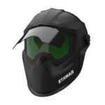 XYEHS STAWAR Flip-Up Grinding Helmet Face Mask with Dual Wide View Screen Visor, Impact & Sparkle Resistant for Grinding, Welding & Cutting