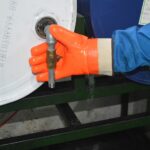 XYEHS 10-240 26cm Cold & Chemical Resistant Safety Work Gloves with Fully PVC Coating, Sponge Insulator, Cotton Lining, Great Grip, Oil & Water Resistant - Image 3