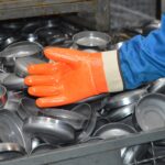 XYEHS 10-240 26cm Cold & Chemical Resistant Safety Work Gloves with Fully PVC Coating, Sponge Insulator, Cotton Lining, Great Grip, Oil & Water Resistant - Image 2