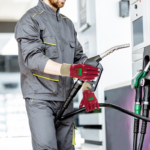 XYEHS 10-248 25cm Chemical Resistant Safety Work Gloves with Fully PVC Coating, Cotton Lining,  Knitted Cuff, Oil & Water Resistant - Image 2