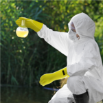 XYEHS 10-249 29cm Full PVC Coating Chemical Resistant Safety Work Gloves with Cotton Lining, Oil & Water Resistant, Acid & Alkali Resistant - Image 2