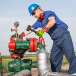 XYEHS 10-778 30cm ANSI CUT 5 Cut & Impact Resistant Safety Work Gloves with Anti-Cut Liner, PVC & Sandy Nitrile Chemical Resistant Coating Palm, TPR Knuckle & Fingers, Oil & Water Resistant, Acid & Alkali Resistant - Image 2