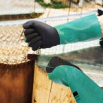 XYEHS 80-625 30cm Full Nitrile Coating Cut Resistant Safety Work Gloves with Anti-Cut Seamless Liner, Nitrile Dipping Palm, Oil & Water Resistant - Image 2