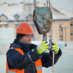 XYEHS 80-629 Hi-Viz Dipping General Cold Resistant Thermal Safety Work Gloves with Latex Coating Palm, Acrylic Yarn Knitting & Terry Wool Inner, Abrasion Resistant, Good Grip - Image 2