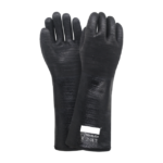 XYEHS 80-638 45cm Full Neoprene Coating Chemical Resistant Safety Work Gloves with Polyester & Cotton Lining, Anti-Slip Palm, Heat Insulation, Oil & Water Resistant