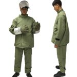 XYEHS Mn-gr1007 Carbon Fiber Fire Resistant Split Suit Insulation Protection Apparel, 1000°C Thermal Radiation Heat Resistant, Fireproof Clothes, Flame Retardant - Image 3