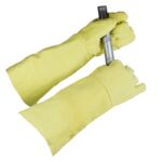 XYEHS Mn-gr500-1 Aramid 500 ℃ Heat Resistant Gloves, Full-Finger Safety Work Gloves, Flame & Thermal Radiation Resistant, High-Temperature Insulation Gloves - Image 4