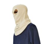 XYEHS Mn-54025 Aramid Fiber Flame Retardant Safety Balaclava, Full Face Mask, Fire Protection 500℃ Heat Insulation Hood - Image 3