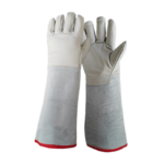 XYEHS Mn-fd002 Cowhide Cryogenic Safety Work Gloves, Waterproof Liquid Nitrogen Protective Gloves, -196℃ Low Temperature Resistant
