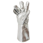 XYEHS Mn-gr006 Aluminum Foil 1000 ℃ Thermal Radiation Heat Resistant Safety Work Gloves, Non-Contact High Temperature Resistant, Flame Retardant - Image 3