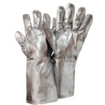 XYEHS Mn-gr006 Aluminum Foil 1000 ℃ Thermal Radiation Heat Resistant Safety Work Gloves, Non-Contact High Temperature Resistant, Flame Retardant - Image 2