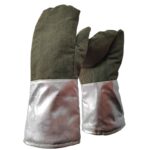 XYEHS Mn-gr1000-1 Carbon Fiber & Aluminum Foil 1000℃ Heat & Cut Resistant Gloves, 2-Finger Safety Work Gloves, Flame Resistant & Thermal Radiation Reflective Safety Apparel, Insulation Gloves - Image 3