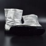 XYEHS Mn-grx Aluminum Foil Heat Resistant Safety Work Boots Fireproof Welding Footwear, 1000℃ Thermal Radiation Heat Resistant, High Temperature Foot Protection - Image 3