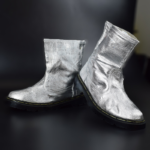 XYEHS Mn-grx Aluminum Foil Heat Resistant Safety Work Boots Fireproof Welding Footwear, 1000℃ Thermal Radiation Heat Resistant, High Temperature Foot Protection - Image 2