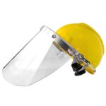 XYEHS Mn-mp1000 3mm Clear PC Full Face Shield Mask Visor, High Temperature Resistant, 1000 ℃ Thermal Radiation Resistant - Image 4