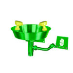 XYEHS WG7023 Wall Mounted Eyewash Station Eye/Face Washing Station, AES Plastic & 304 Stainless Steel, Acid Proof , Alkali Resistant for First Aid 304 Stainless Steel+Eye Wash Sign, NPT thread - Image 4