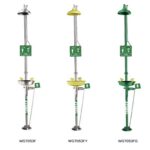 XYEHS WG7053F Emergency Shower & Eyewash Station Combination, Emergency Eye Wash Station Safety Shower Eye & Face Washer Station, Stainless Steel Bowl & Eyewash Sign - Image 2