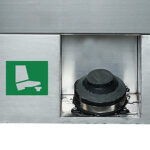 XYEHS WGW0301 20L Portable Sink Face & Hand Wash Station with 304 Stainless Steel Faucet & Frame, Hand Wash Sign - Image 4