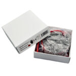 XYEHS GS001-R Level 5 316 Stainless Steel Mesh Metal Cut Resistant Glove, Five-Finger Anti-Cut Glove for Food, Glass - Image 6