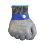 XYEHS GS001 Level 5 Stainless Steel Mesh Metal Cut Resistant Glove with a Inner Glove, Five-Finger Anti-Cut Glove, Food Grade Glove for Kitchen, Butcher, Mandoline, Fishing - Image 6