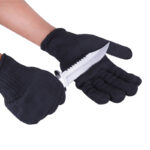 XYEHS SF7035 Level 5 Cut Resistant Gloves Polyester & Steel Wire Anti-Cut Gloves Wear-Resistant Touch Screen Kitchen Gardening - Image 3