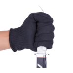 XYEHS SF7035 Level 5 Cut Resistant Gloves Polyester & Steel Wire Anti-Cut Gloves Wear-Resistant Touch Screen Kitchen Gardening