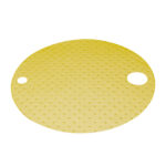 XYEHS Universal/Oil/Hazmat Chemical Melt Blown Polypropylene (MBPP) Absorbent Drum Mats, 25Pcs/Carton - Image 3