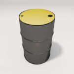 XYEHS Universal/Oil/Hazmat Chemical Melt Blown Polypropylene (MBPP) Absorbent Drum Mats, 25Pcs/Carton - Image 2