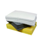 XYEHS Light Universal/Chemicals/Oil-Only Melt Blown Polypropylene (MBPP) Absorbent Pad, 100 Pcs/Carton - Image 2