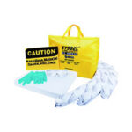 XYEHS SKIT001W 11.5 Gallon/43.5L Oil Only Spill Kit Storage Bag, 39 Pieces