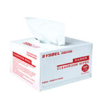 XYEHS SWF101 Removable White Industrial Wiping Papers Cleanroom Wipes, 280 Pcs / Box