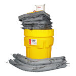 XYEHS SKY200 21.5Gallon/81L Universal Spill Kits with 20 Gallon Poly-Overpack Salvage Drum, Quick Response, 47 Pieces - Image 3