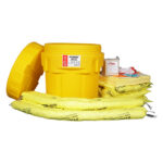 XYEHS SKY201 21.5 Gallon/81L Chemical Only Spill Kits with 20 Gallon Poly-Overpack Salvage Drum, 47Pieces - Image 3