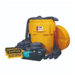 XYEHS SKY950 80 Gallon/302L Universal Spill Kits with 95 Gallon Poly-Overpack Salvage Drum, Quick Response, 190 Pieces