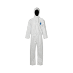 XYEHS XUM002 Disposable Protective Coverall PPE Suit Full Body Clothing with Hood, Made of DuPont Tyvek Fabric for Biohazard Chemical Protection