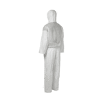 XYEHS XUM002 Disposable Protective Coverall PPE Suit Full Body Clothing with Hood, Made of DuPont Tyvek Fabric for Biohazard Chemical Protection - Image 2