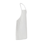XYEHS XU272B WH Disposable Bib Safety Apron With Drawstring Closure, Neck Loop & Waist Ties, Made of DuPont Tyvek Fabric