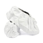 XYEHS XU465S WH Disposable Shoe Covers Non-Slip Boot Covers Anti-Static Protector, Made of DuPont Tyvek Fabric, One Size Fits All - Image 3