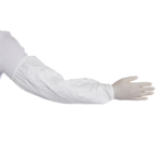 XYEHS XU500S 18 Inch 45cm Disposable Hazmat Sleeves Covers Arm Protector with Elasticated Ends, Made of DuPont Tyvek Fabric, Universal Size - Image 2